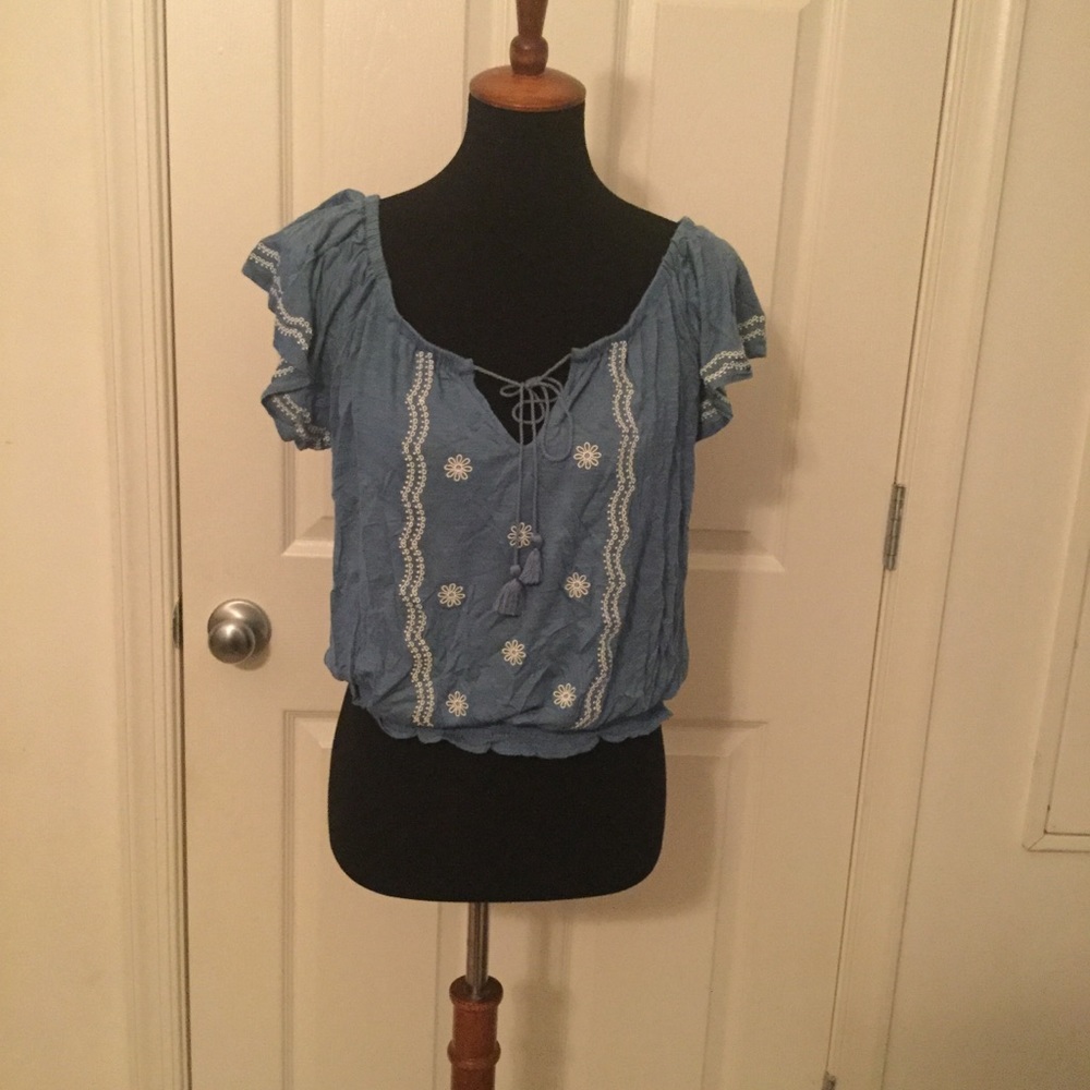 Off the shoulders top